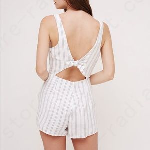 Obey Tulum Tie Back Romper